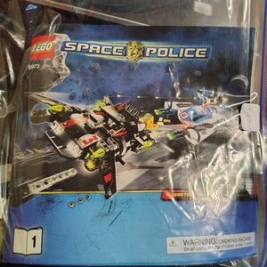 Retired LEGO Space Police Galactic Chase Set All Pieces And Manuals Included.